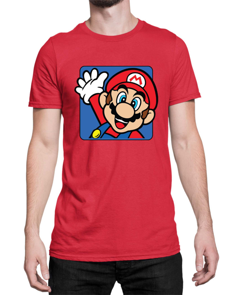 Мъжка Тениска Super Mario Nintendo Mario 34