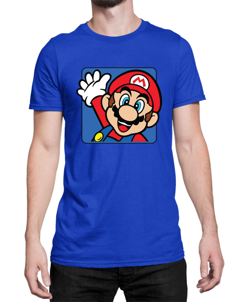 Мъжка Тениска Super Mario Nintendo Mario 34