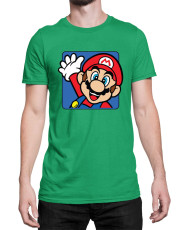 Мъжка Тениска Super Mario Nintendo Mario 34