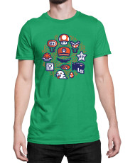 Мъжка Тениска Super Mario Nintendo Mario 35