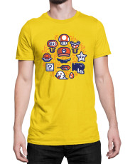 Мъжка Тениска Super Mario Nintendo Mario 35