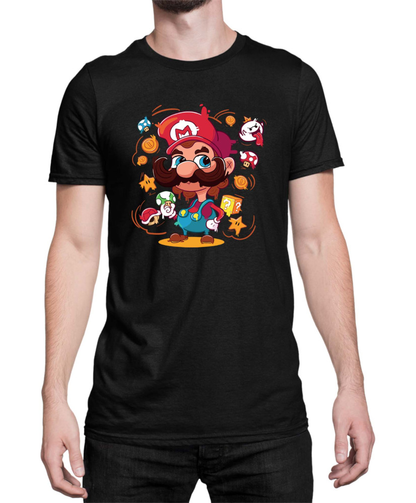 Мъжка Тениска Super Mario Nintendo Mario 36