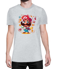 Мъжка Тениска Super Mario Nintendo Mario 36