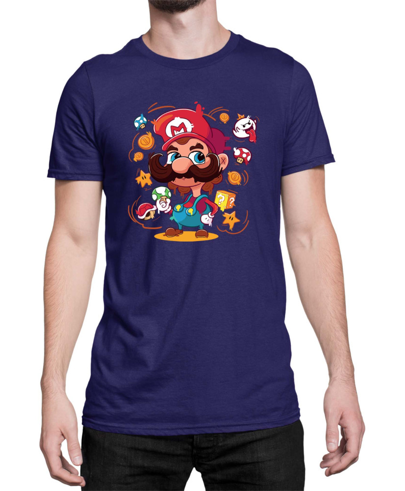 Мъжка Тениска Super Mario Nintendo Mario 36