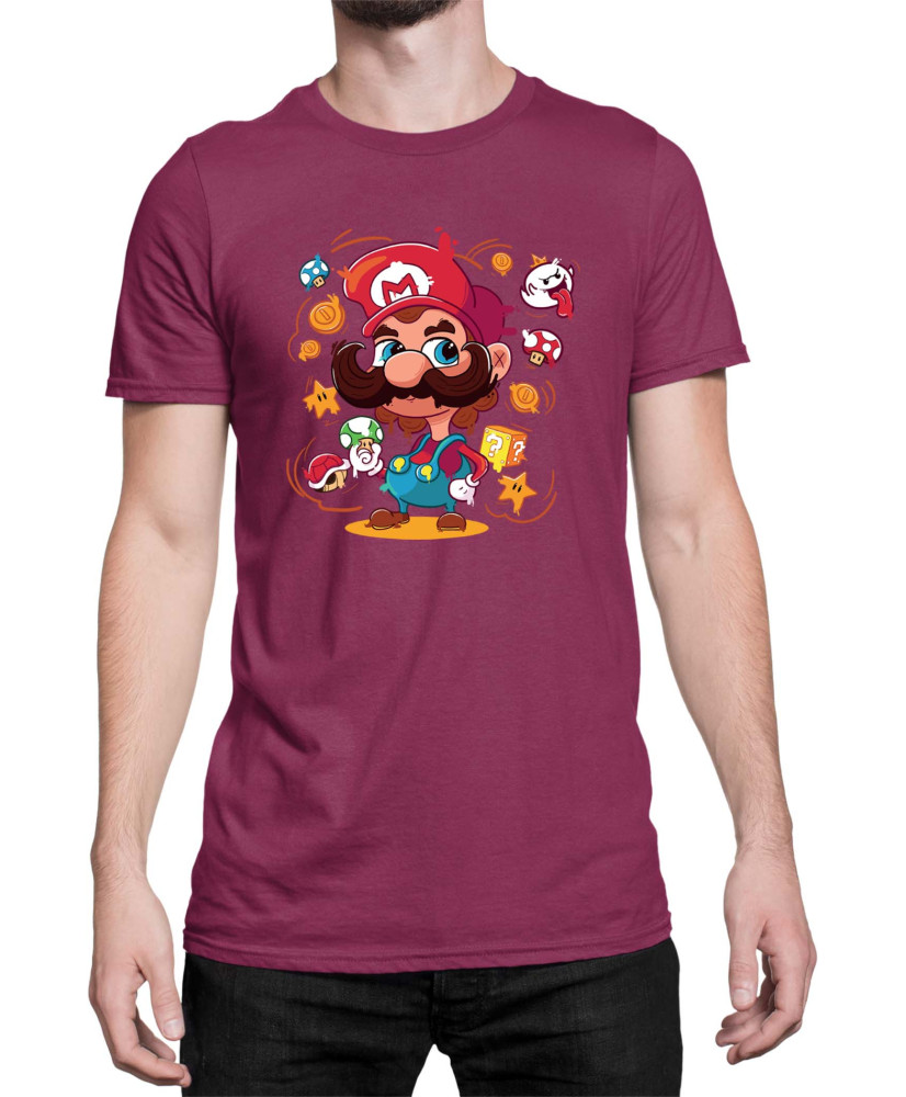 Мъжка Тениска Super Mario Nintendo Mario 36