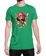 Мъжка Тениска Super Mario Nintendo Mario 36
