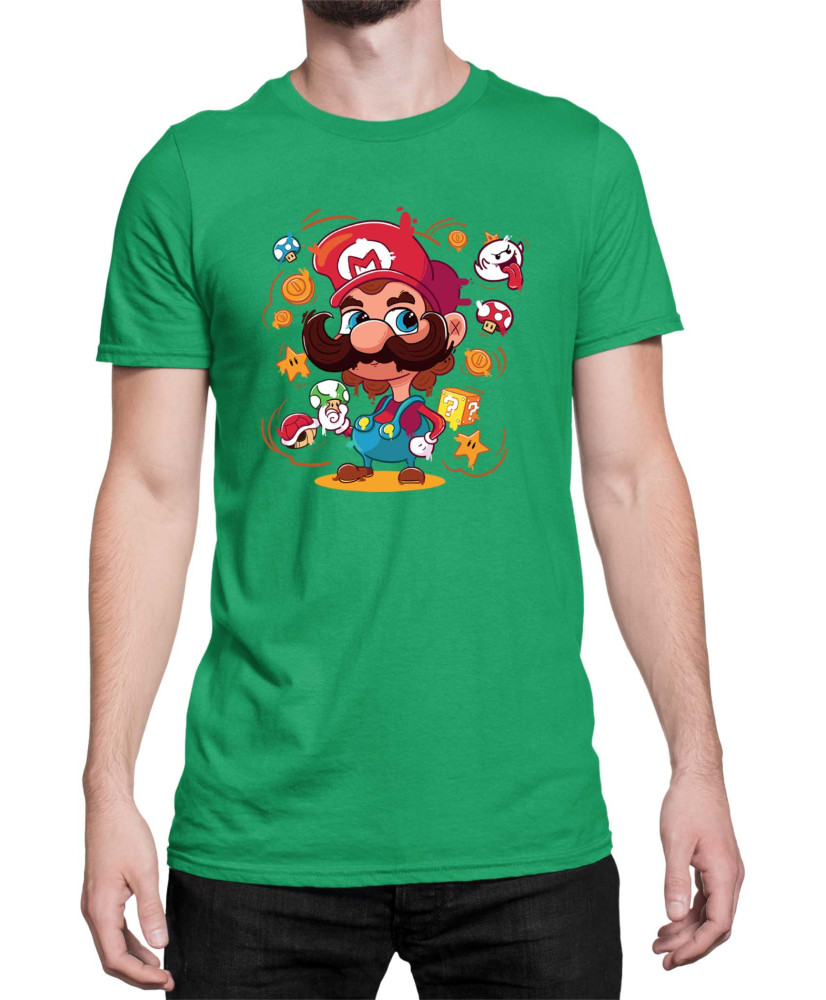 Мъжка Тениска Super Mario Nintendo Mario 36