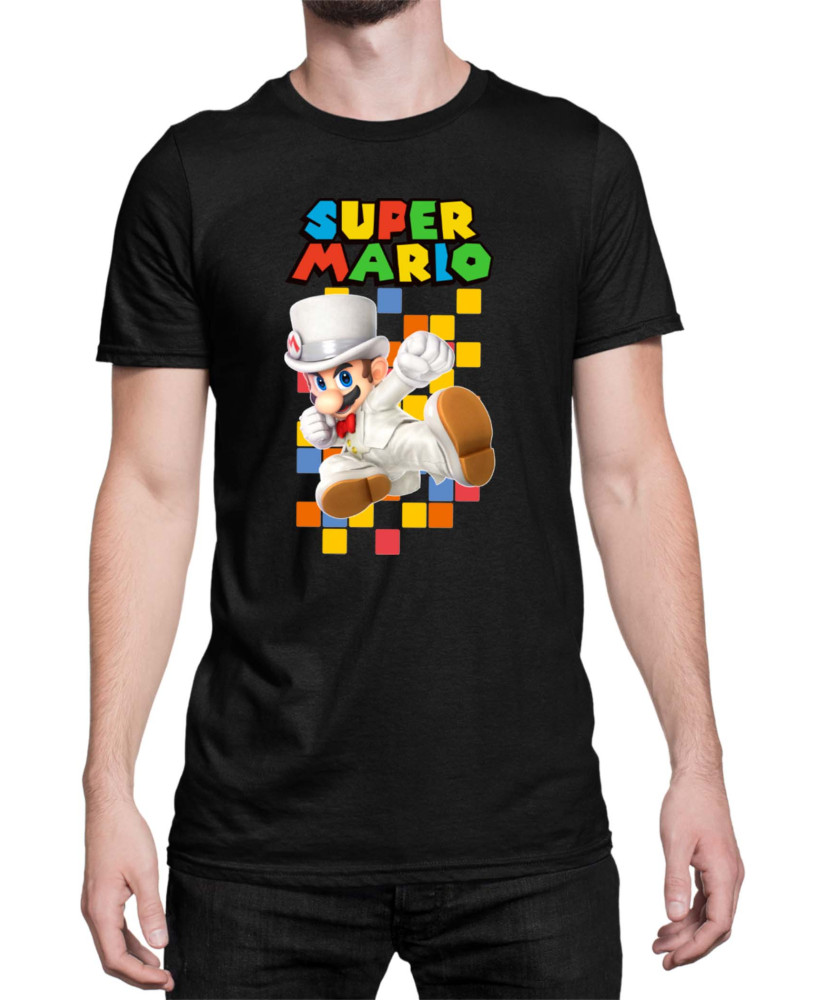Мъжка Тениска Super Mario Nintendo Mario 37