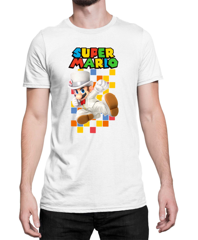 Мъжка Тениска Super Mario Nintendo Mario 37