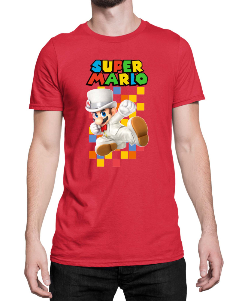 Мъжка Тениска Super Mario Nintendo Mario 37