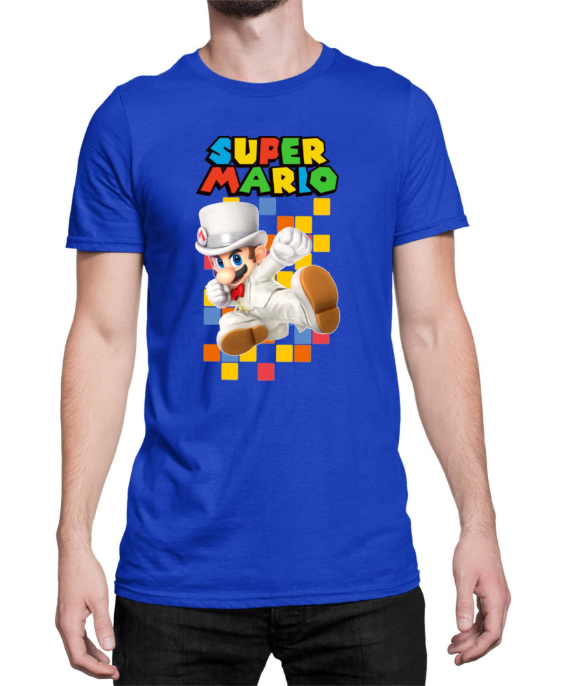 Мъжка Тениска Super Mario Nintendo Mario 37