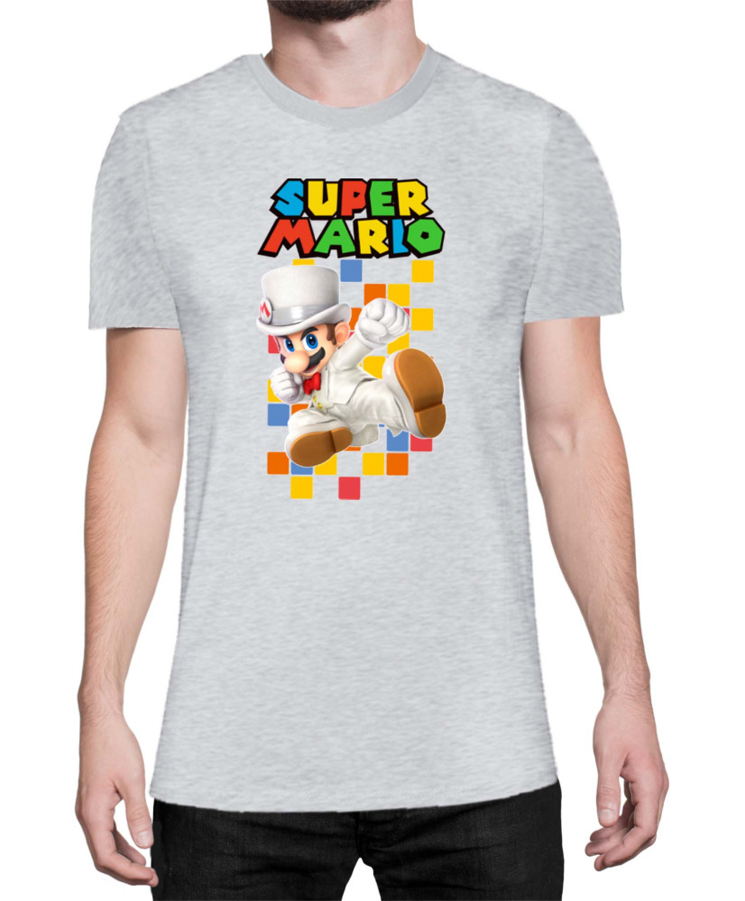 Мъжка Тениска Super Mario Nintendo Mario 37
