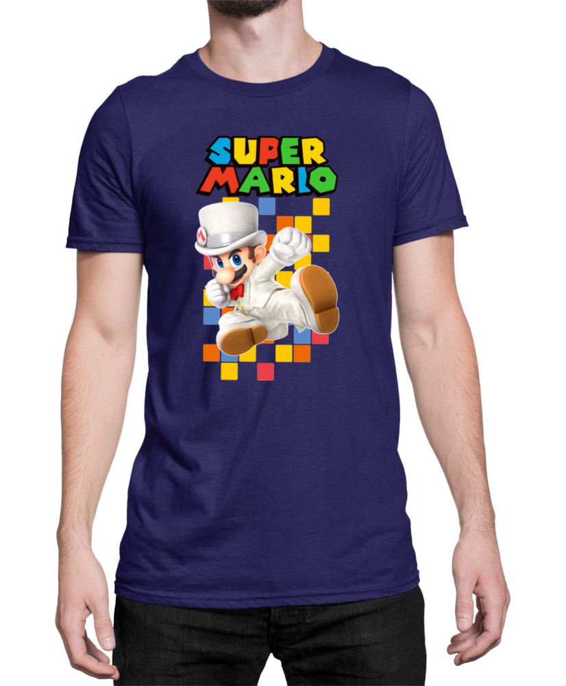 Мъжка Тениска Super Mario Nintendo Mario 37
