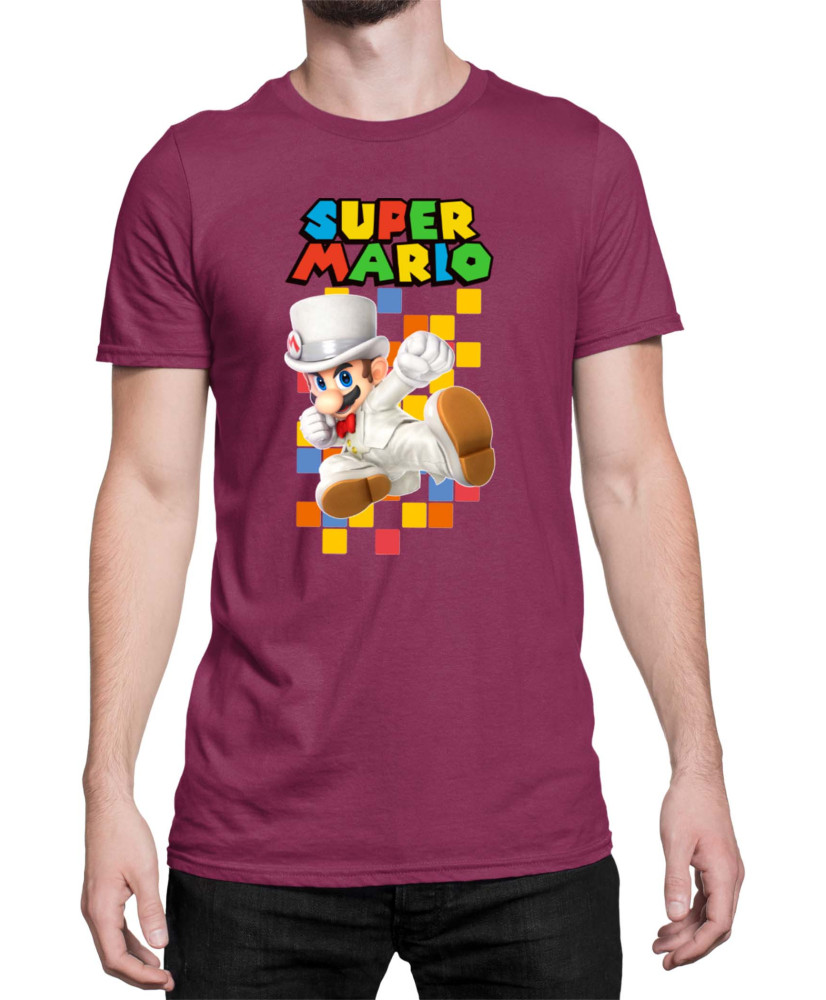 Мъжка Тениска Super Mario Nintendo Mario 37