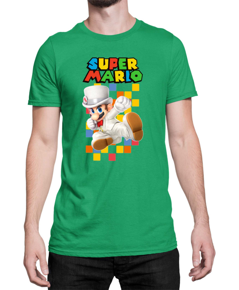 Мъжка Тениска Super Mario Nintendo Mario 37