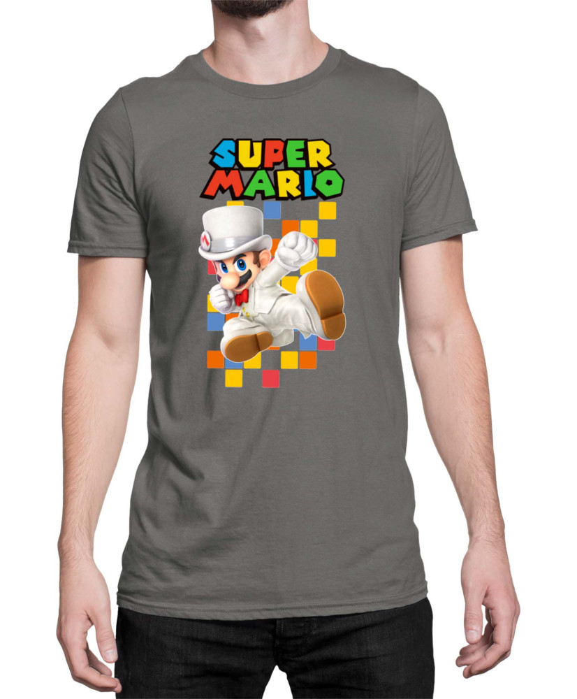 Мъжка Тениска Super Mario Nintendo Mario 37