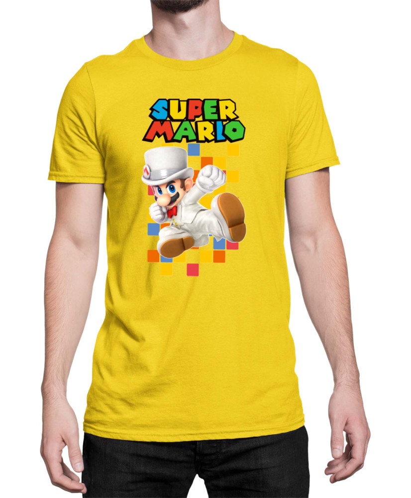 Мъжка Тениска Super Mario Nintendo Mario 37