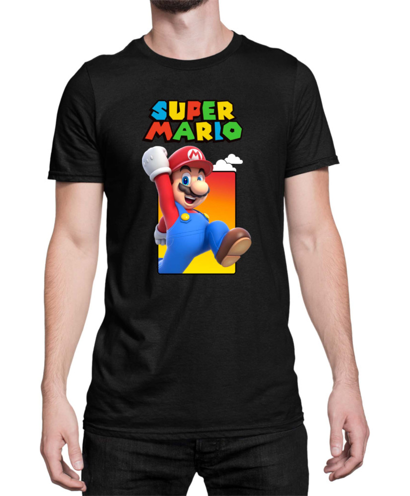 Мъжка Тениска Super Mario Nintendo Mario 38