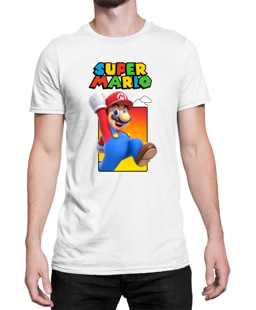 Мъжка Тениска Super Mario Nintendo Mario 38