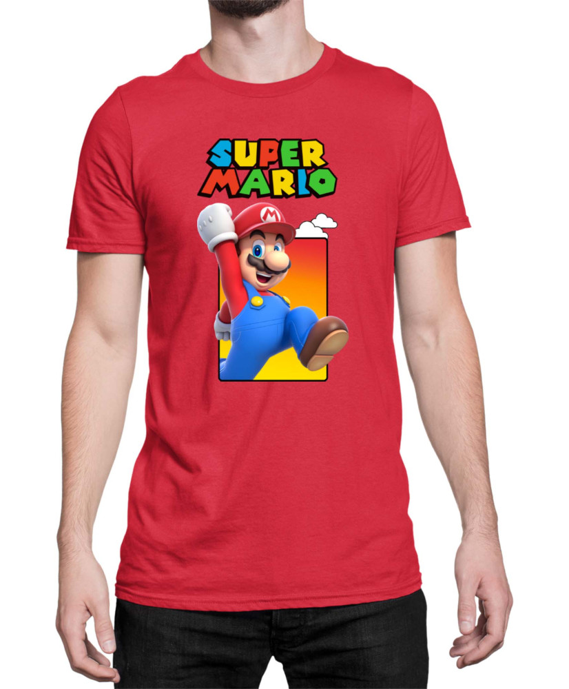 Мъжка Тениска Super Mario Nintendo Mario 38