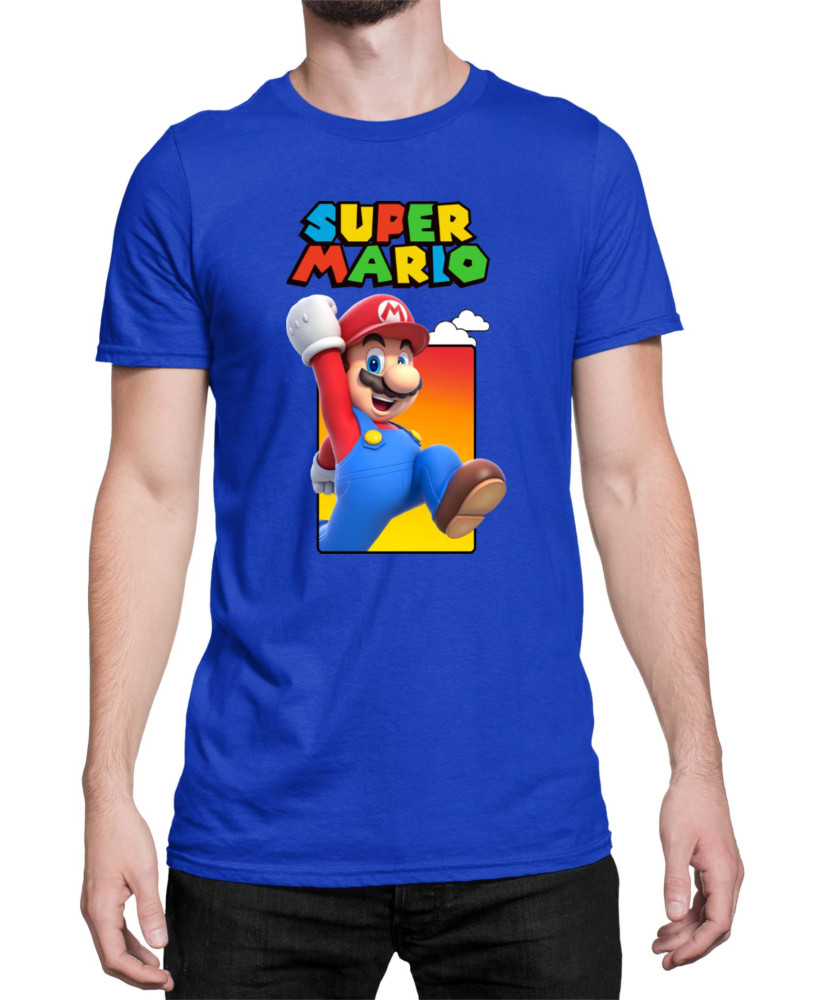 Мъжка Тениска Super Mario Nintendo Mario 38