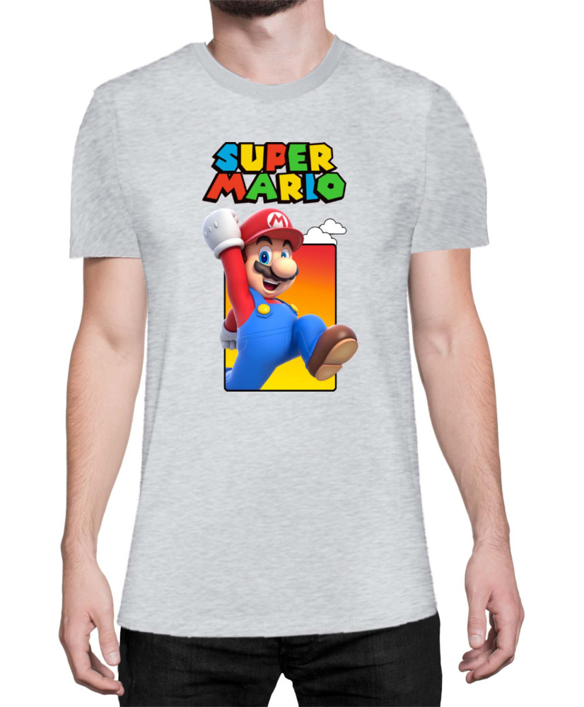 Мъжка Тениска Super Mario Nintendo Mario 38