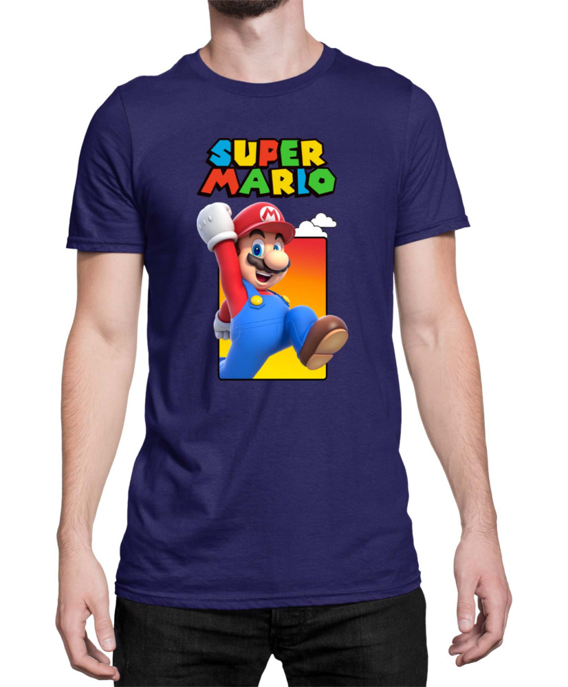 Мъжка Тениска Super Mario Nintendo Mario 38