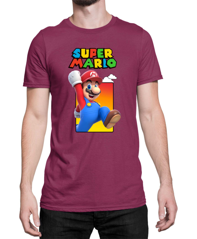 Мъжка Тениска Super Mario Nintendo Mario 38