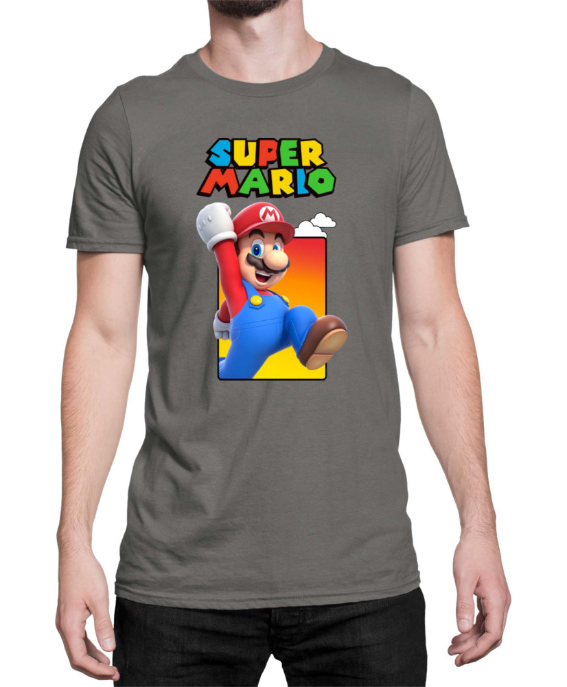 Мъжка Тениска Super Mario Nintendo Mario 38