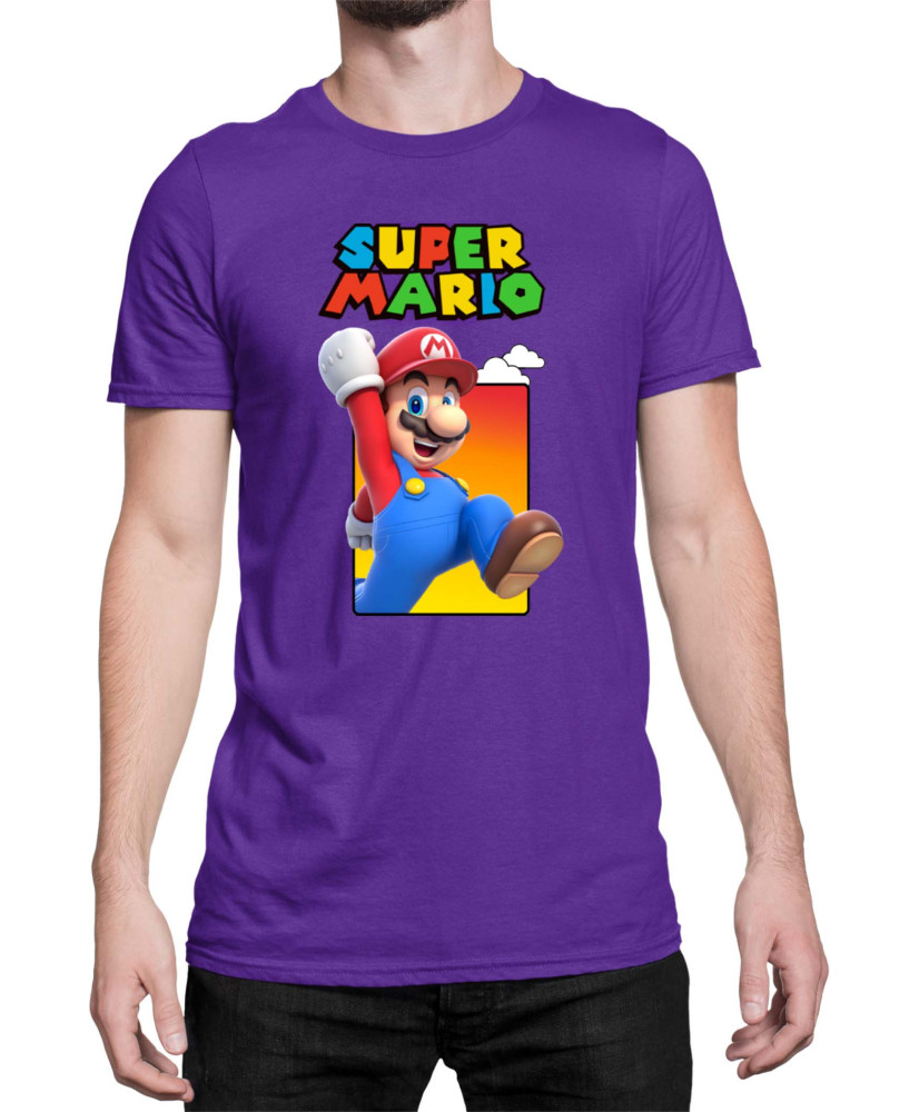 Мъжка Тениска Super Mario Nintendo Mario 38