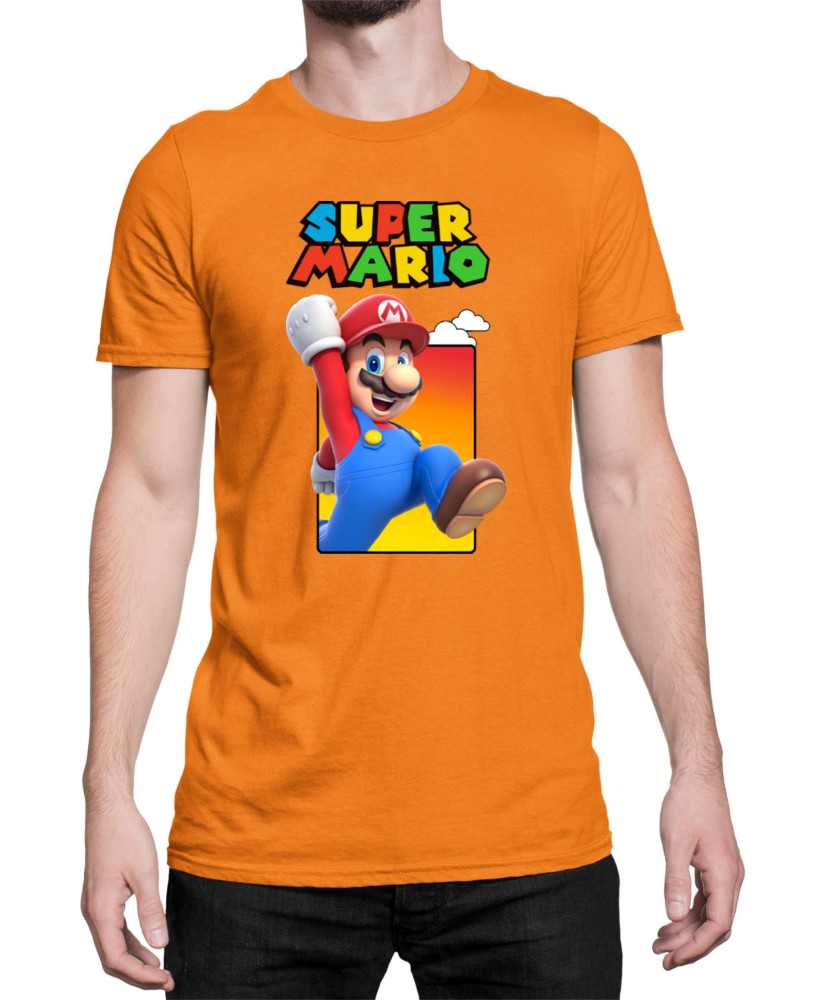 Мъжка Тениска Super Mario Nintendo Mario 38