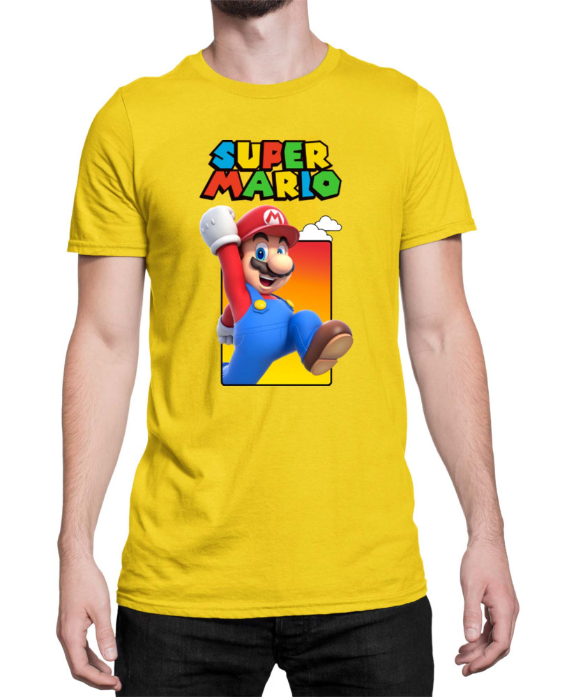 Мъжка Тениска Super Mario Nintendo Mario 38
