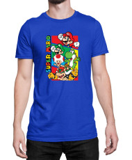 Мъжка Тениска Super Mario Nintendo Mario Bros 3