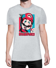 Мъжка Тениска Super Mario Nintendo Mario Bros Retro
