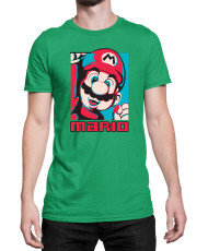 Мъжка Тениска Super Mario Nintendo Mario Bros Retro