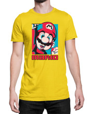 Мъжка Тениска Super Mario Nintendo Mario Bros Retro