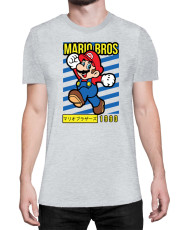 Мъжка Тениска Super Mario Nintendo Mario Bros