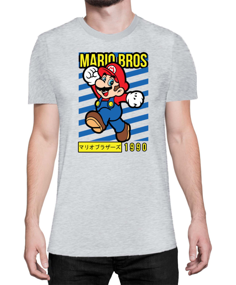 Мъжка Тениска Super Mario Nintendo Mario Bros