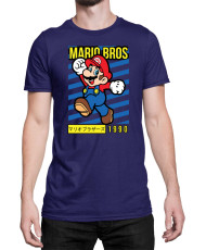 Мъжка Тениска Super Mario Nintendo Mario Bros