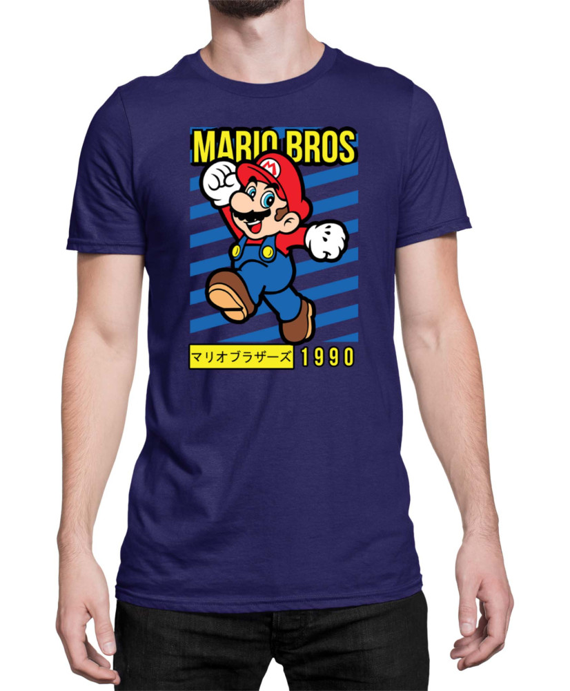 Мъжка Тениска Super Mario Nintendo Mario Bros
