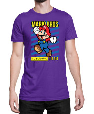 Мъжка Тениска Super Mario Nintendo Mario Bros