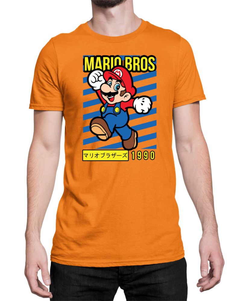 Мъжка Тениска Super Mario Nintendo Mario Bros