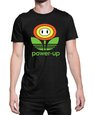 Мъжка Тениска Super Mario Nintendo Mario Flower Power Up