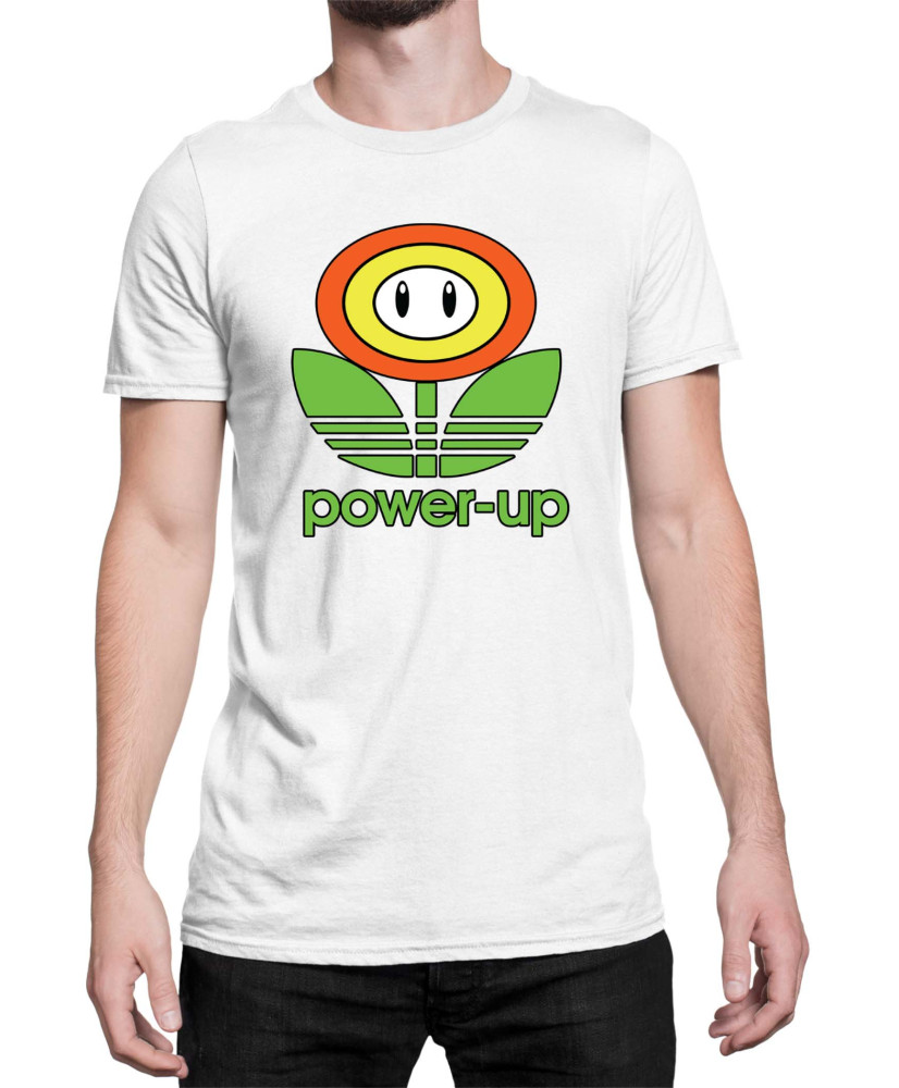 Мъжка Тениска Super Mario Nintendo Mario Flower Power Up
