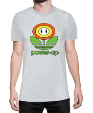 Мъжка Тениска Super Mario Nintendo Mario Flower Power Up