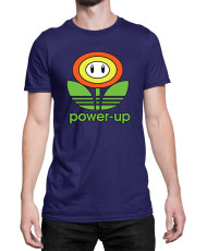 Мъжка Тениска Super Mario Nintendo Mario Flower Power Up