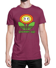 Мъжка Тениска Super Mario Nintendo Mario Flower Power Up