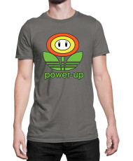 Мъжка Тениска Super Mario Nintendo Mario Flower Power Up