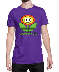 Мъжка Тениска Super Mario Nintendo Mario Flower Power Up