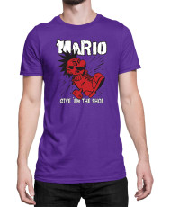 Мъжка Тениска Super Mario Nintendo Mario Give Them The Shoe